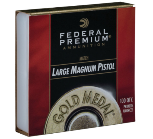 Federal Large Pistol Magnum Gold Medal Match GM155M x1000